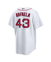 Nike Men's Ceddanne Rafaela White Boston Red Sox Home Replica Jersey