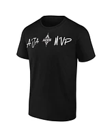 Round21 Big Boys and Girls A'ja Wilson Black Las Vegas Aces Player Signature Name Number T-Shirt