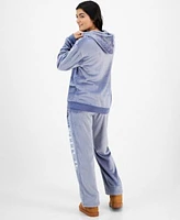 Disney Juniors Stitch Plush Fleece Graphic Hoodie Sweatpants