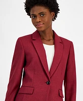 Tahari Asl Women's Single-Button Notched-Lapel Blazer