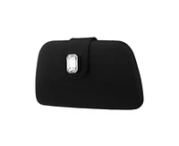 Nina Crystal Embellished Tab Minaudiere Clutch