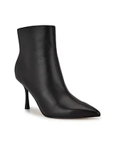 Nine West Women's Therin Pointy Toe Tapered Heel Dress Booties