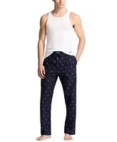 Polo Ralph Lauren Men's Flannel Pony-Print Pajama Pants