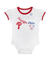 Outerstuff Newborn Baby Boys and Girls Philadelphia Phillies Sweet Bodysuit Skirt Set