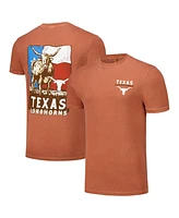 Image One Texas Orange Men's and Women's Longhorns Hyper Local Longhorn Flag T-Shirt