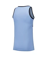 New Era Men's Light Blue Tampa Bay Rays Jersey Ringer Tank Top