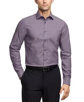 Calvin Klein Steel Men's Slim Fit Pincord Dress Shirt