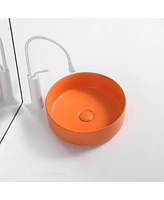 Stylish Ceramic Vessel Sink for Bathrooms