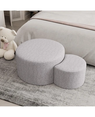 Simplie Fun Nesting Ottoman Coffee Tables: Cozy & Versatile