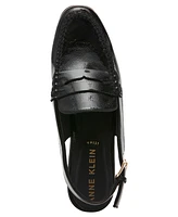 Anne Klein Women's Birdie Slingback Mule Penny Loafers