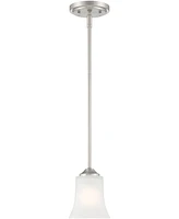 Designers Fountain Bronson 5.25" Metal 1 Light Pendant