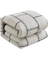 Closeout! Stratford Park Brickridge Reversible 6-Pc. Comforter Set