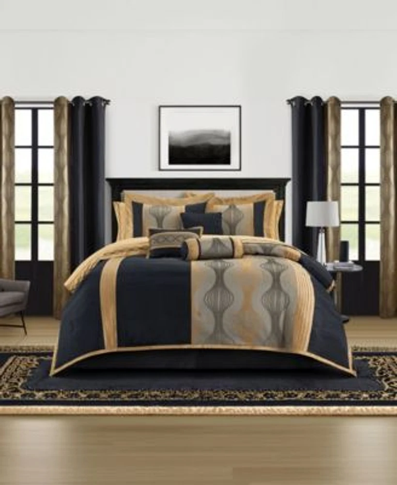 Stratford Park Kath Geometric Comforter Sets