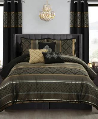 Stratford Park Tefia Geometric Comforter Sets