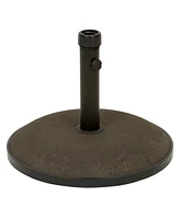 Simplie Fun Round Umbrella Base For Shady Backyard Oasis (55 Lbs)