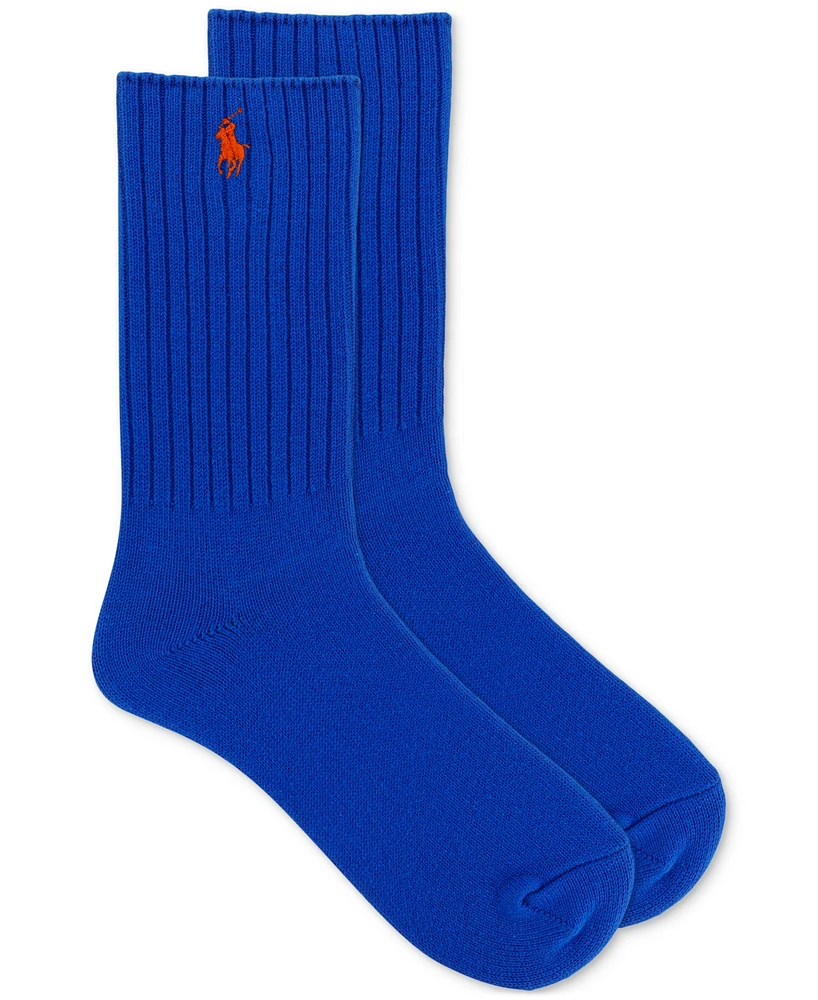 Polo Ralph Lauren Women's Classic Ribbed Crew Socks