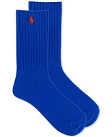 Polo Ralph Lauren Women's Classic Ribbed Crew Socks