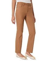 Jones New York Petite Lexington Straight High-Rise Jeans