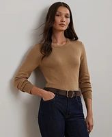 Lauren Ralph Petite Slim-Fit Crewneck Sweater