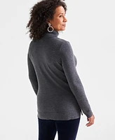 Style & Co Women's Turtleneck Long-Sleeve Sweater, Created for Macy's