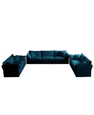 Simplie Fun 3-Piece Chenille Sofa Set: Modular, Comfy