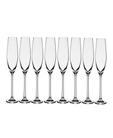 Anchor Hocking Champagne Flutes Glasses, Set of 8