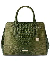 Brahmin Finley Leather Satchel