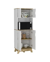 Fm Furniture Brussel Microwave Pantry Cabinet