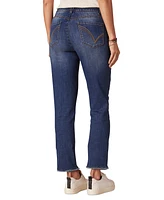 Democracy Petite "Ab"solution High-Rise Slim-Straight Jeans