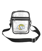 Logo Brands Los Angeles Rams Mini Clear Crossbody Bag