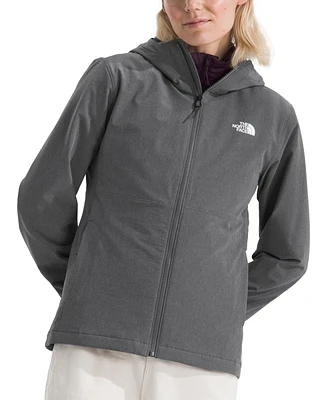 The North Face Women's Shelbe Raschel Zip-Front Fleece-Lined Hoodie Jacket