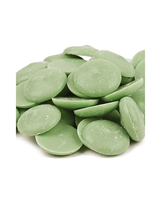 Beulah's Candyland Merckens Coating Wafers, Lite Green, 5 Pounds, Melting Chocolate