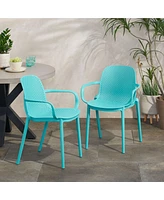 Simplie Fun Gardenia: Modern Outdoor Dining Chair For Refined Spaces