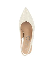 Sugar Women's Jaybird Embellished Slingback Pumps