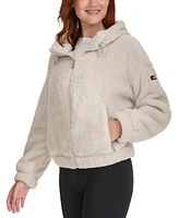 Calvin Klein Performance Women's Hooded Sherpa Jacket