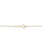 Diamond Station Lariat Necklace (1/2 ct. t.w.) in 14k Gold, 15" + 2" extender, Created for Macy's