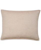 Oake Airy Gauze Stripe Sham, King, Exclusively at Macy's