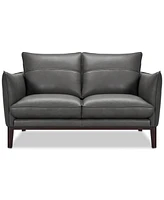 Kettner 58" Leather Loveseat, Created for Macy's