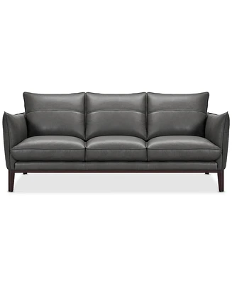 Kettner 88" Leather Sofa, Created for Macy's