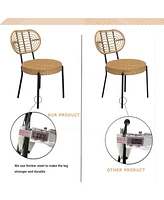 3-Piece Outdoor Wicker Bistro Set: Durable, Stylish, & Versatile