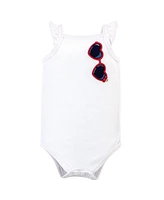 Little Treasure Baby Girls Treasure Cotton Bodysuit