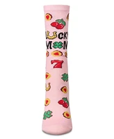 Lucky Mom Greeting Card Crew Socks