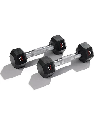 Sunny Health & Fitness Core Fit Hex Style Dumbbells -Pound (Single