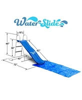 Xdp Recreation 6 Foot Water Wave Slide with Built In Adjustable Water Sprinkler