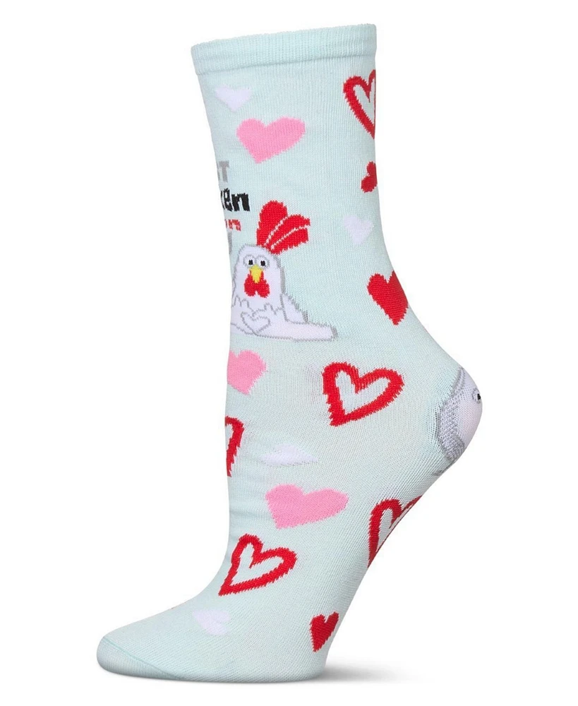 Just Chicken In On You Greeting Card Crew Socks