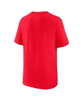 Nike Big Boys and Girls Red Liverpool Character T-Shirt