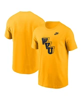 Nike Men's Gold West Virginia Mountaineers Legacy Alternate Logo T-Shirt