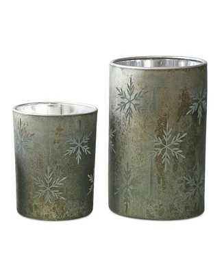 Slickblue Candle Holder Set of 2 – Stylish and Elegant Candle Stands for Home Decor