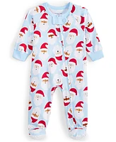 Family Pajamas Baby Santa Toss Cotton Footed Matching Christmas Pajamas, Created for Macy's