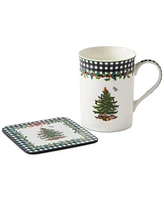 Spode Christmas Tree 2024 Annual 5 Piece Mug & Tin Set